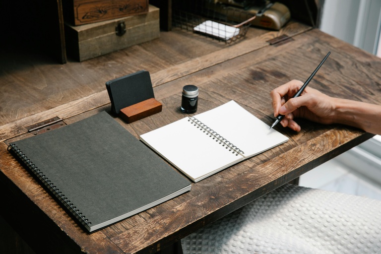 Black Classic Diary Notebook