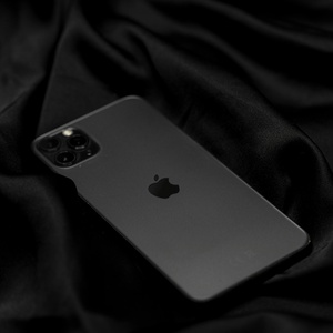 Solid Black Phone Cover