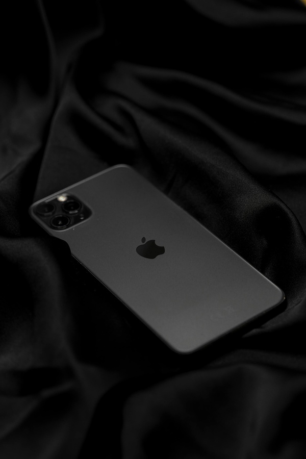 Solid Black Phone Cover